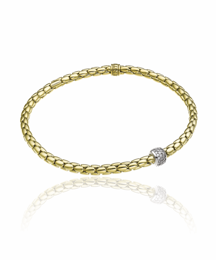 Stretch Spring Armband 0,23ct.