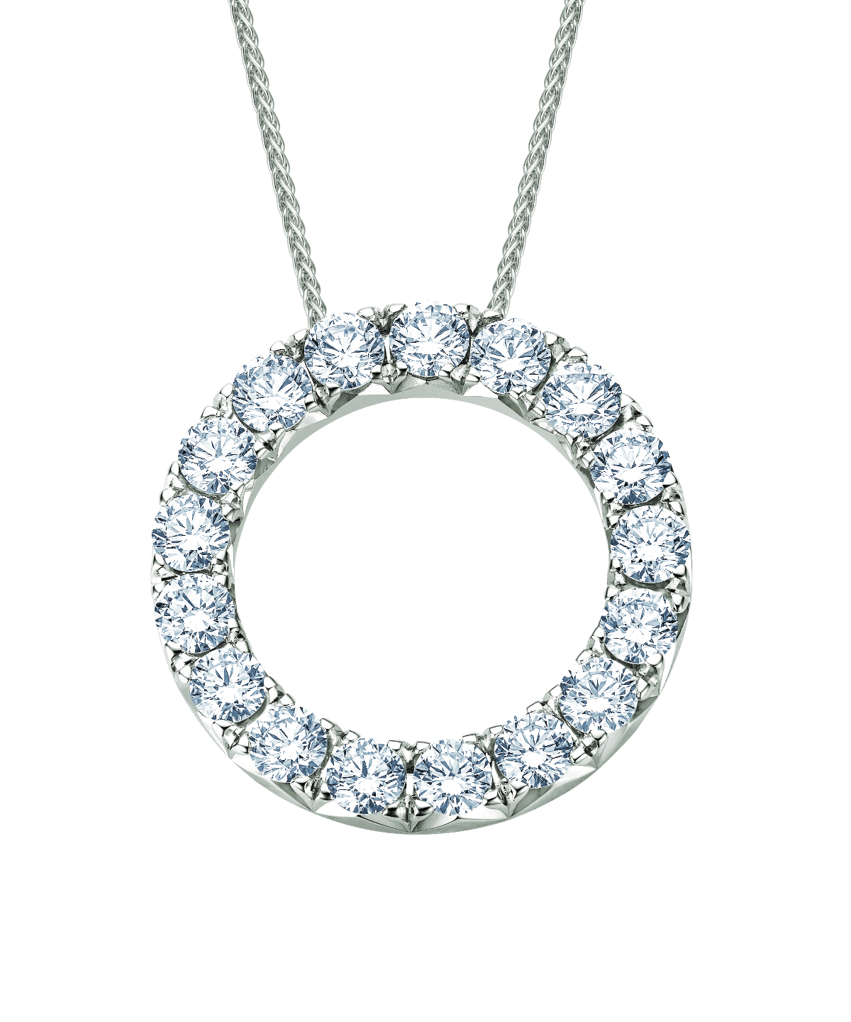 Fishtail Anhänger 1,70ct. – Bild 2